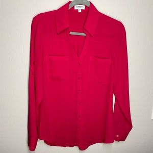 Express pink blouse